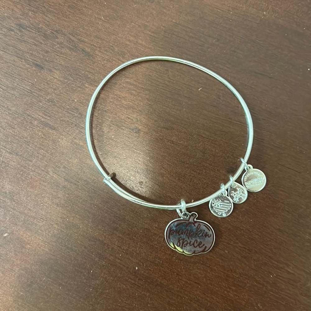 Alex and Ani pumpkin spice bracelet